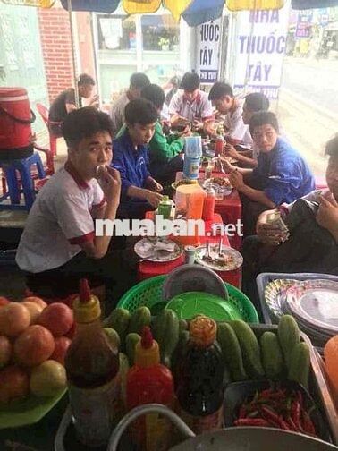 SANG QUÁN CƠM ĐANG HOẠT ĐỘNG ỔN ĐỊNH – MẶT BẰNG KHÔNG CỌC, THUÊ CHỈ 4