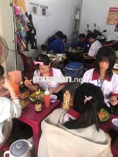 SANG QUÁN CƠM ĐANG HOẠT ĐỘNG ỔN ĐỊNH – MẶT BẰNG KHÔNG CỌC, THUÊ CHỈ 4