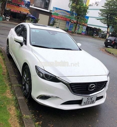 Mazda 6 2017 2.0 Trắng 120.000 km