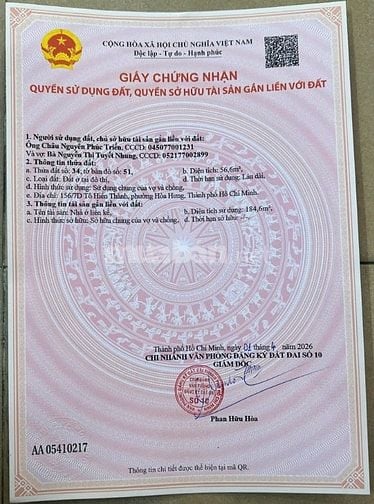 Nhà bán hẻm xe hơi  thông 156 Tô Hiến Thành Quận 10, kế chợ thuốc tây