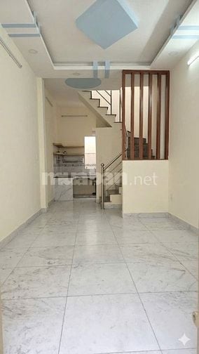 Nhà hxh dt15m2 đúc 1 lầu 1 phòng ngủ lớn 2wc đường Âu Cơ, Q. Tân Phú