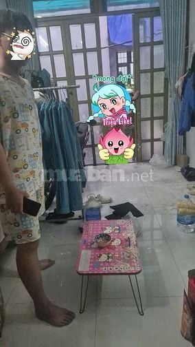 Nhà hxh dt15m2 đúc 1 lầu 1 phòng ngủ lớn 2wc đường Âu Cơ, Q. Tân Phú