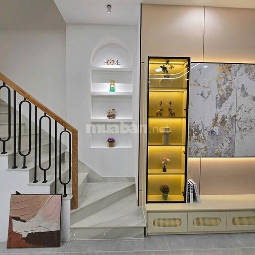 Nhà xây dựng mới hẻm thông phạm thế hiển , âu dương lân Q8