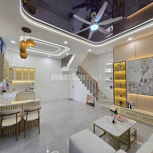 Nhà xây dựng mới hẻm thông phạm thế hiển , âu dương lân Q8