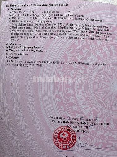 BÁN GẤP NHÀ TRỌ 12 PHÒNG KHU VIỆT KIỀU CỦ CHI 333M2 SHR GIÁ CHỈ 1 TỶ 3