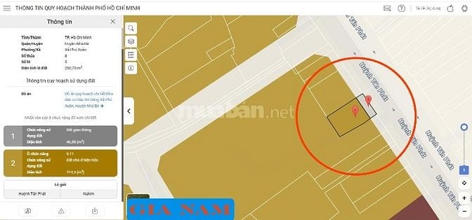 BÁN NHÀ MẶT TIỀN : 2226 HUỲNH TẤN PHÁT - X. PHÚ XUÂN - H. NHÀ BÈ - HCM
