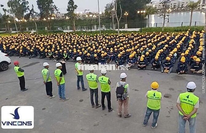 VINGROUP TUYỂN CÔNG NHÂN, BAO ĂN Ở, KO YÊU CẦU KN 