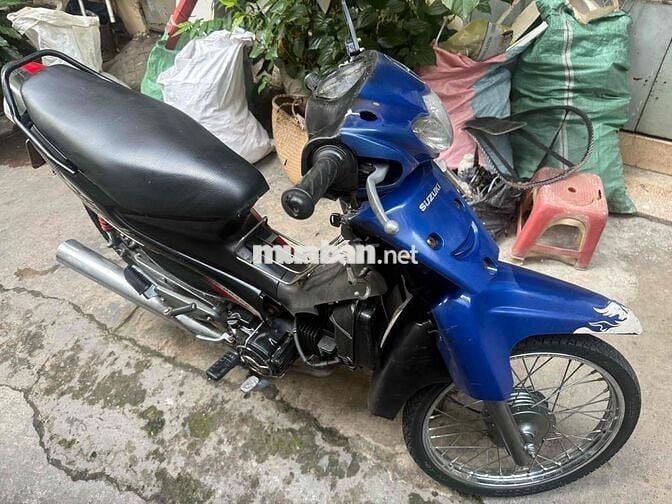 Suzuki Smash 2009 Xanh Đỏ