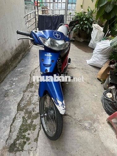 Suzuki Smash 2009 Xanh Đỏ