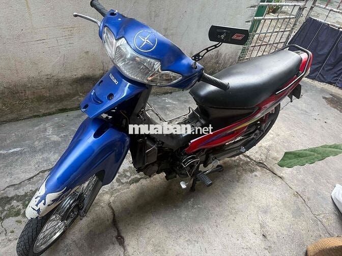 Suzuki Smash 2009 Xanh Đỏ