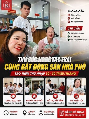 THU NHẬP 100TR/THÁNG - ĐÀO TẠO MIỄN PHÍ - TG TỰ DO