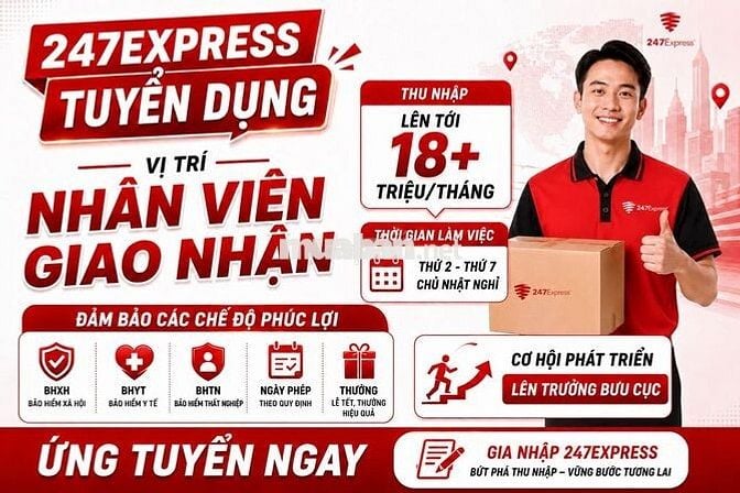 Sóc Trăng - Tuyển shipper giao hàng xe máy