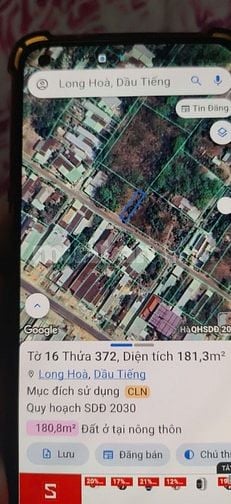  Chính chủ Bán Đất Thổ  cư DT749A - Long Hoà - Dầu Tiếng - Bình Dươ