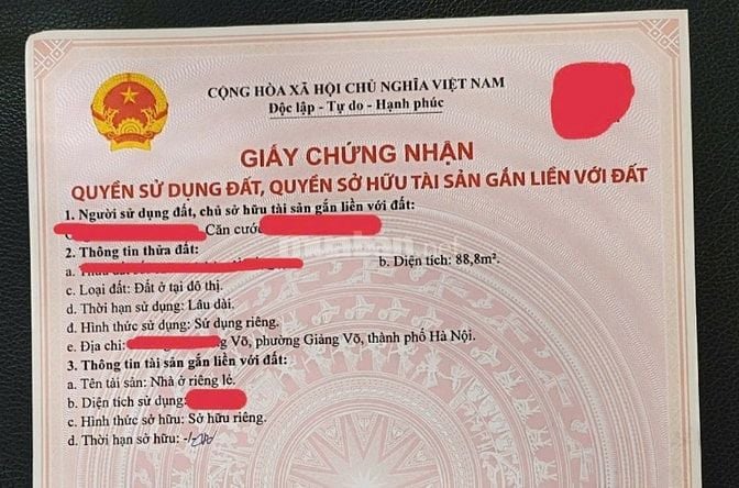 Cần tiền, bán rẻ nhà Ngọc Khánh 5 tầng, full nội thất 153tr/m2