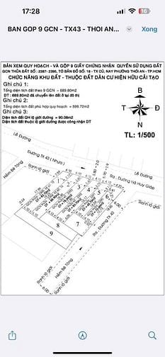 Đất Mặt tiền:TX43 khu trung tâm tiện kinh doanh đa ngành