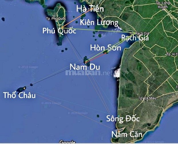 Đất Trung tâm đảo du lịch Hòn Sơn. 103,7 m2 Mặt tiền 15m đường chính