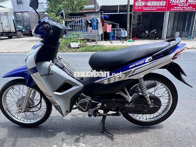 Honda Wave Alpha 2022 Xanh trắng