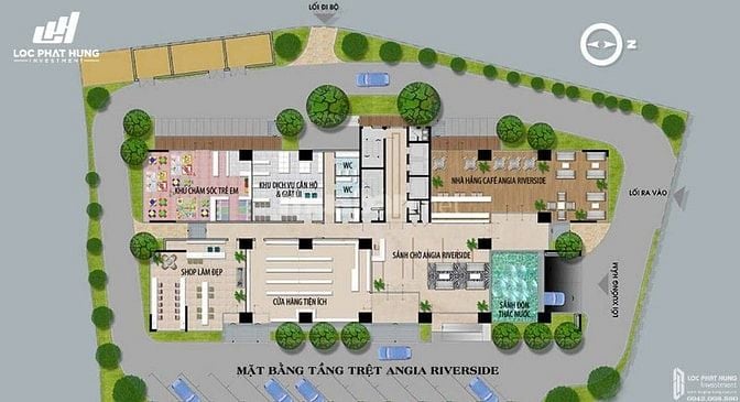 Chuyển nhượng shophouse 117m2 chung cư an gia Riverside phú thuận Q7
