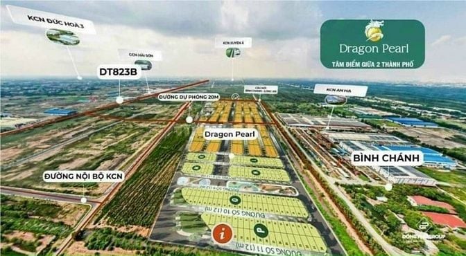 LÔ ĐẤT ĐẸP DRAGON PEARL – KDC NGỌC LONG ĐẤT GẦN KCN CÔNG VIÊN CÂY XANH