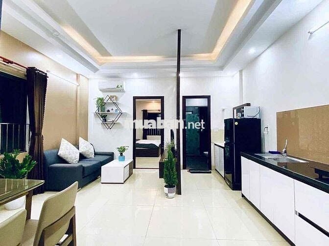 🏡 Căn hộ 1PN mặt tiền Trần Hưng Đạo – View phố cực đẹp ngay cầu