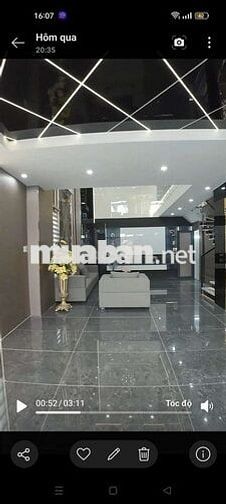 Bán nhà 2 mặt tiền quận 12, nội thất cao cấp, có thang máy