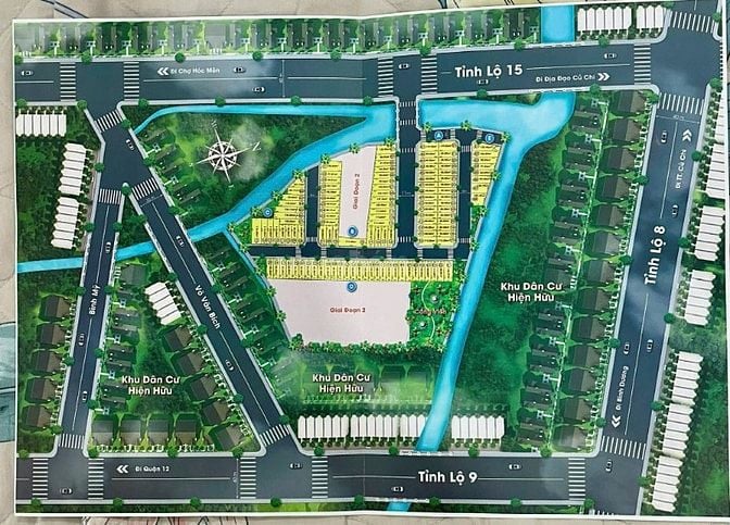 cần bán ba lô đất dự an River town củ chi