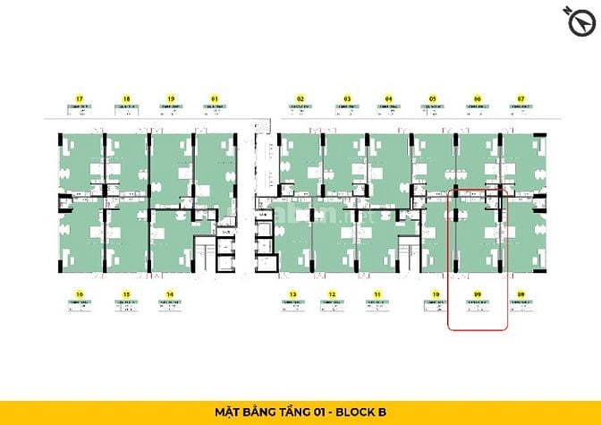 Suất nội bộ, căn nội khu shophouse vip TOP 1 Bcons Center City giá gốc