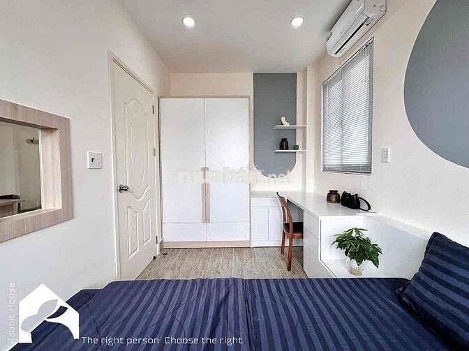 Căn hộ 1 PN full nội thất máy giặt riêng ban công Nguyễn Thị Minh Khai