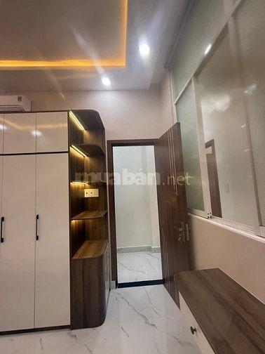Nhà 4 x 10,5 nở hậu 4,3 đúc 1 trệt 1 lầu đường Quang Trung p10 gò vấp 