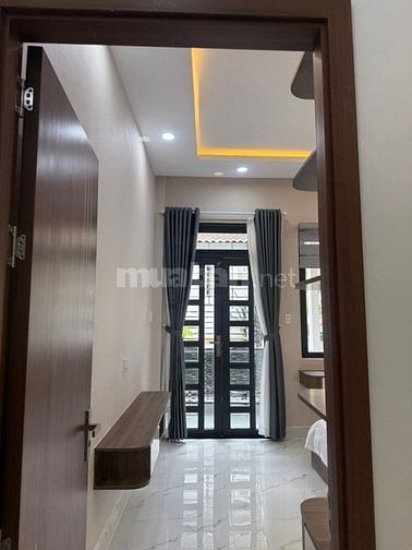 Nhà 4 x 10,5 nở hậu 4,3 đúc 1 trệt 1 lầu đường Quang Trung p10 gò vấp 