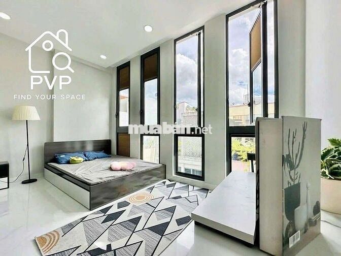 Studio_Cửa sổ trời_Thang máy_Full NT_WC, bếp riêng_Viettel building