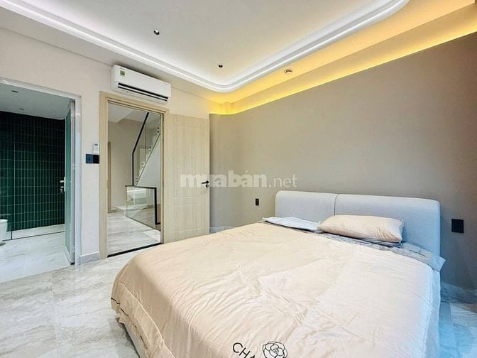 Nhà 4,15 x 12,5 đúc 1 trệt 3 lầu hẻm 4m đường số 4 p11 gò vấp 