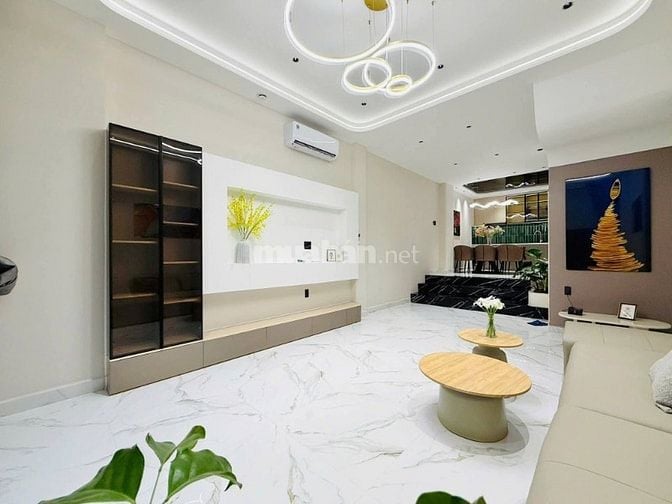 Nhà 4,15 x 12,5 đúc 1 trệt 3 lầu hẻm 4m đường số 4 p11 gò vấp 