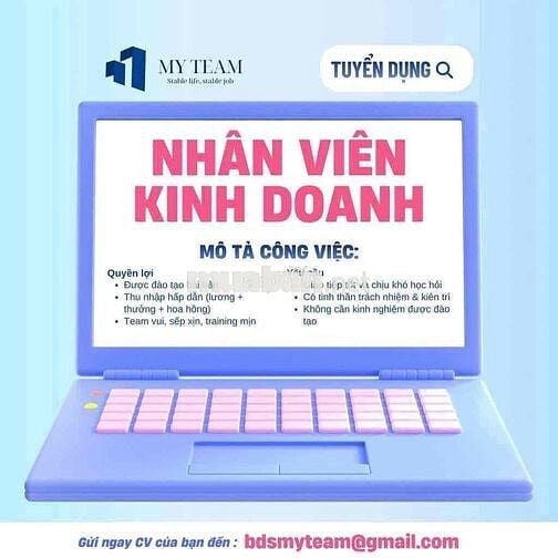 [KO CẦN KN] NHÂN VIÊN KINH DOANH