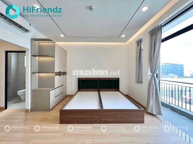 1PN TÁCH BẾP RỘNG 40m2 BAN CÔNG SIÊU THOÁNG NGAY CHÂN CẦU 3/2