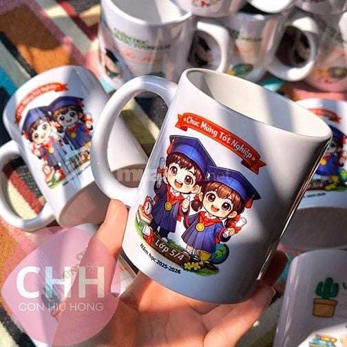 Xưởng in ly sứ theo yêu cầu tại HCM – Nhận từ 1 cái theo yêu cầu
