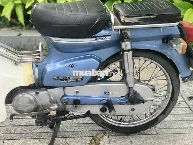 Honda Cub 82/50 . Học sinh đi học o cần bằng lái