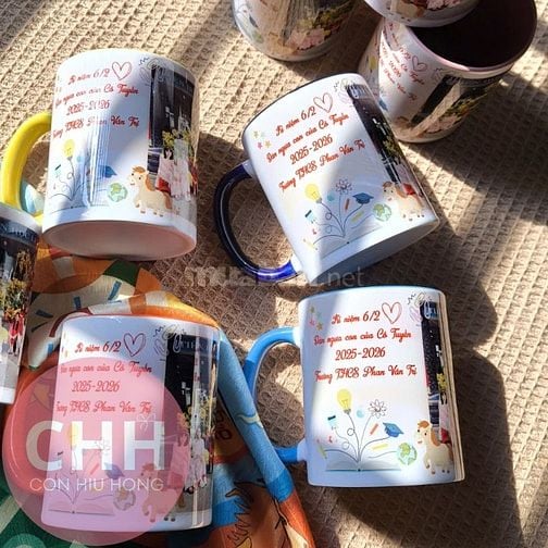 Xưởng in ly sứ theo yêu cầu tại HCM – Nhận từ 1 cái theo yêu cầu