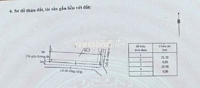  CHÍNH CHỦ BÁN CĂN NHÀ CẤP MỚI XÂY, Diện tích 84m2 – PHƯỚC LẠI  
