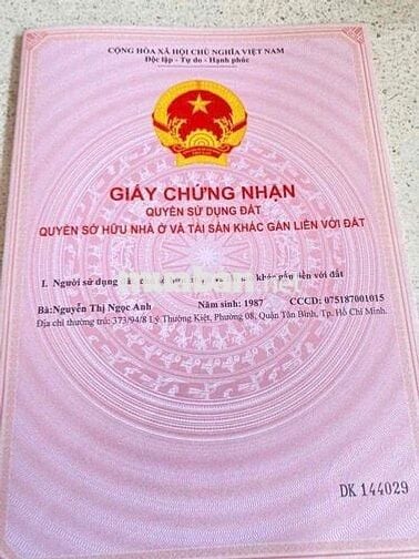 Chính Chủ Bán Nhà HXH Thành Mỹ Thông Tân Bình 4,5x12 4T Giá 13,5 Tỷ Ạ