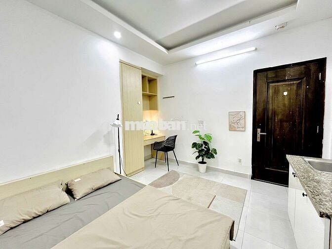 STUDIO RỘNG DECOR SIÊU ĐẸP FULL NỘI THẤT NGAY SÁT LOTTE 