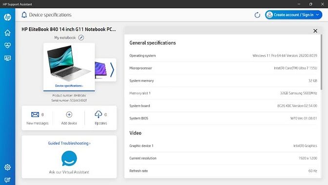 Khủng long HP EliteBook 840 G11 Ultra 7 14 inch