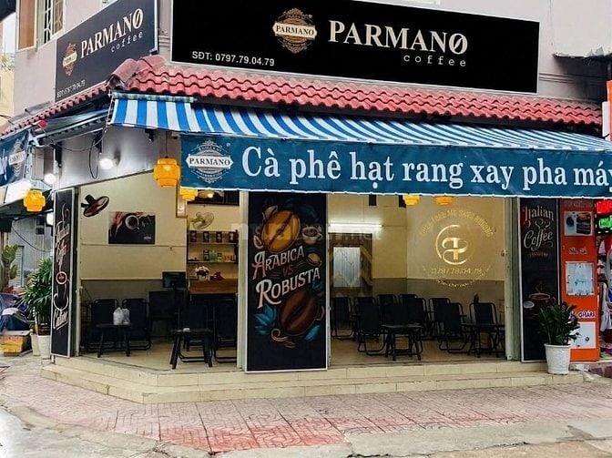 CHUYỂN NHƯỢNG QUÁN CAFE DO CHUỖI CAFE PARMANO SETUP MỚI