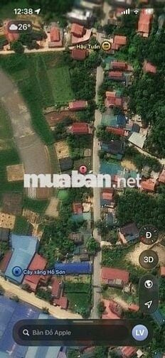 bán đất thổ cư mặt đường 242 gần trung tâm gần kcn hữu lũng