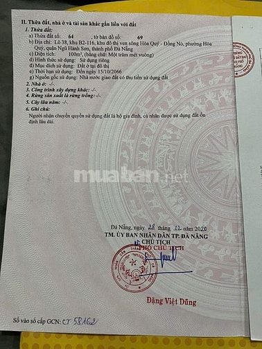 Bán Lô Đất Đầm Sen Hòa Xuân Giá Tốt Nhất Trên Thị Trường