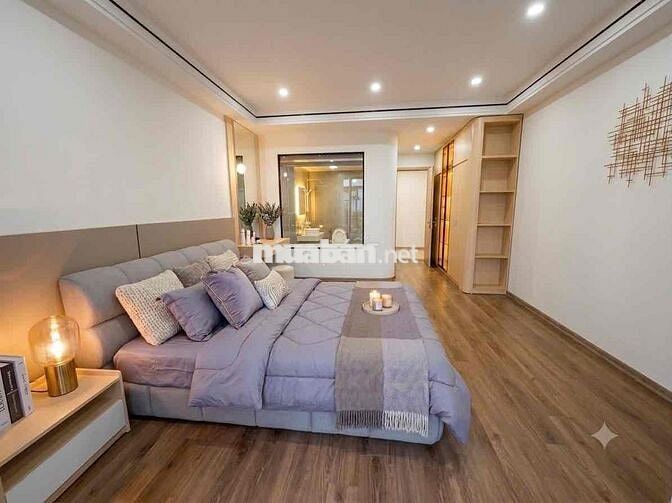 BÁN NHÀ THẠCH BÀN DT50M 6TẦNG THANG MÁY FULL NỘI THẤT
