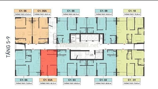 Bán căn 1PN View sông Hàn cực đẹp, thanh toán trước 1 tỷ nhận nhà 