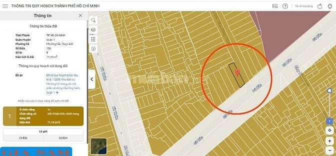 BÁN NHÀ GÓC 2 MẶT TIỀN : 38 CÔ BẮC - P. CẦU ÔNG LÃNH - Q. 1