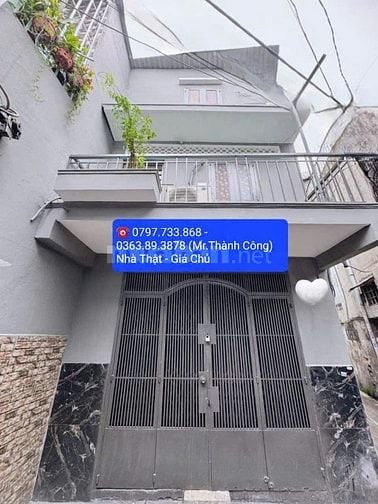 💥💥💥 QUẬN 10: P13 - NHÀ 2 TẦNG BTCT - HẺM 3 GÁC THÔNG TỨ TUNG 👉 CHỈ