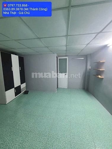 💥💥💥 QUẬN 10: P13 - NHÀ 2 TẦNG BTCT - HẺM 3 GÁC THÔNG TỨ TUNG 👉 CHỈ